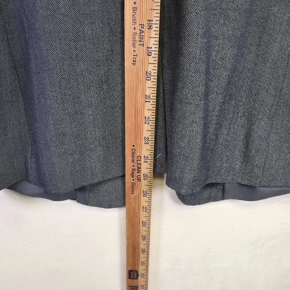 LOFT Blazer Womens 6 Gray Work‎ Office Chic Minimalist Modern Preppy Structured